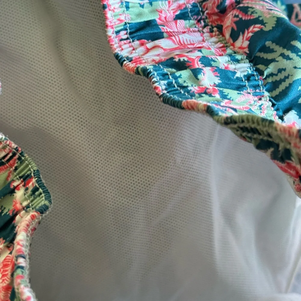 OndadeMar Men's Standard Sea Fit Printed Trunk Tropical‎ Size Large Lined